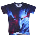 Fashion Summer Loose 3D Short Sleeve T-shirt Vivid Printing for Men and Women