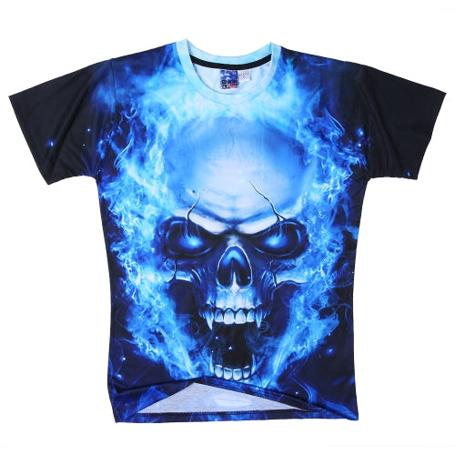 Fashion Summer Loose 3D Short Sleeve T-shirt Vivid Printing for Men and Women