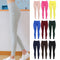 Women Leggings Sports Solid Plain Stretchy Sportswear Fitness Workout Yoga Skinny Bodycon Pants Trousers