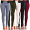 New Fashion Women Slim Pants Elastic Low Waist Buttons Sexy Bodycon Skinny Pencil Leggings Trousers