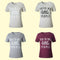 New Fashion Summer Women T-Shirt Letter Print O-Neck Short Sleeves Sport Outdoor Casual Top