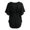 New Fashion Women Blouse Sexy V Neck Batwing Sleeve Solid Loose Casual Tee Shirt Tops