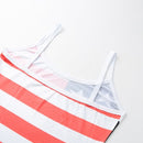 Sexy Women Summer Camis Tank Top American Flag Star Stripe Print Sleeveless Bustier Top Red