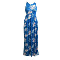 New Women Sexy Floral Print Dress Sleeveless Racerback Tunic Maxi Beach Long Loose Dress