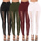 Women Lace Up Pants Hollow Out High Waist Hole Ripped Skinny Pants Pencil Trousers Bandage Pants