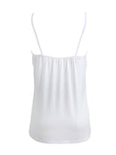 New Women Elastic Tank Tops O-Neck Lace Crochet Vest Slim Bodycon Sexy Summer Camis White/Black