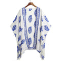 New Women Summer Kimono Cardigan Bikini Cover Up Floral Beach Robe Kaftan Boho Blouse Top Beachwear