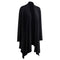 New Fashion Women Cardigan Long Sleeves Open Front Solid Color Outerwear Purple/Black