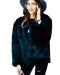 Women Winter Fur Coat Long Sleeve Faux Fur Outerwear Ladies Short Style Jacket Fluffy Warm Overcoat