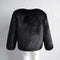 Women Winter Fur Coat Long Sleeve Faux Fur Outerwear Ladies Short Style Jacket Fluffy Warm Overcoat