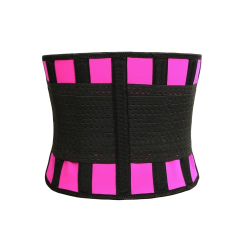 Women Waist Cincher Hot Shaper Body Trainer Slimming Belt Boned Corset Underbust Shapewear Rose