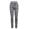 Women Leggings Faux Denim Jeans Printed Skinny Trousers Casual Tights Stretch Slim Pencil Pants