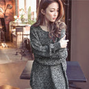 New Women Knitted Sweater Solid Color Batwing Long Sleeve Loose Warm Jumper Coat Pullover Knitwear