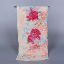 Fashion Women Chiffon Scarf Contrast Floral Print Long Shawl Pashmina