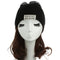 New Women Men Knitted Beanie Hat Letter Wave Stripe Round Top Turn-up Warm Dance Cap