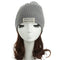 New Women Men Knitted Beanie Hat Letter Wave Stripe Round Top Turn-up Warm Dance Cap