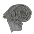 Fashion Women Scarf Solid Color Linen Cotton Long Shawl Pashmina