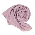 Fashion Women Scarf Solid Color Linen Cotton Long Shawl Pashmina