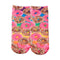 New Fashion Women Socks Cute Print Low Cut Ankle Breathable Stretchy Casual Socks