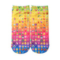 New Fashion Women Socks Cute Print Low Cut Ankle Breathable Stretchy Casual Socks