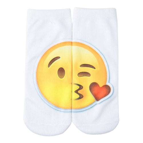 New Fashion Women Socks Cute Print Low Cut Ankle Breathable Stretchy Casual Socks