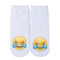 New Fashion Women Socks Cute Print Low Cut Ankle Breathable Stretchy Casual Socks