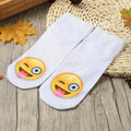 New Fashion Women Socks Cute Print Low Cut Ankle Breathable Stretchy Casual Socks