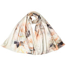 New Fashion Women Silk Scarf Special Pattern Print Long Shawl Elegant Vintage Soft Cape