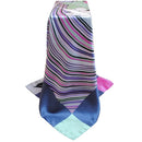 New Vintage Women Scarf Contrast Print Square Design Wraparound Thin shawl Satin Kerchief