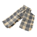 New Fashion Women Pashmina Scarf Plaid Print Tassel Long Shawl Vintage Warm Cape