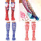 New Fashion Women Long Socks Snowflake Mermaid Deer Santa Claus Print Christmas Socks