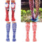 New Fashion Women Long Socks Snowflake Mermaid Deer Santa Claus Print Christmas Socks