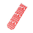 New Fashion Women Long Socks Snowflake Mermaid Deer Santa Claus Print Christmas Socks