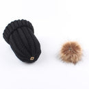 Women Winter Hat Knit Beanie Skullies Pom Pom Causal Warm Outdoor Thick Female Cap