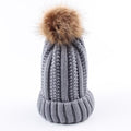 Women Winter Hat Knit Beanie Skullies Pom Pom Causal Warm Outdoor Thick Female Cap