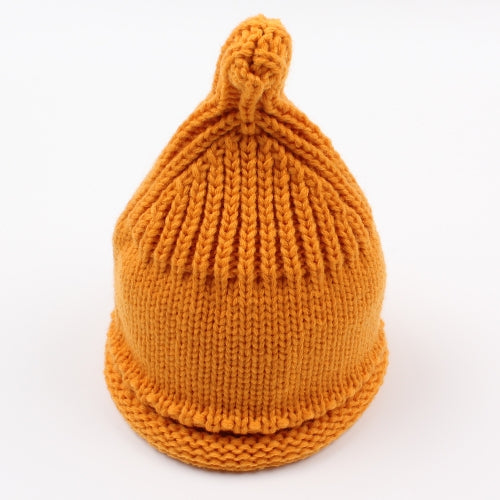 Cute Kid Girls Boys Knitted Beanies Hat Warm Ribbed Baby Caps Skullies Autumn Winter Headwear