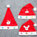 Kid Adult Cheer Christmas Hat Children Santa Claus Reindeer Snowman Cute Cap Party Festival Decoration