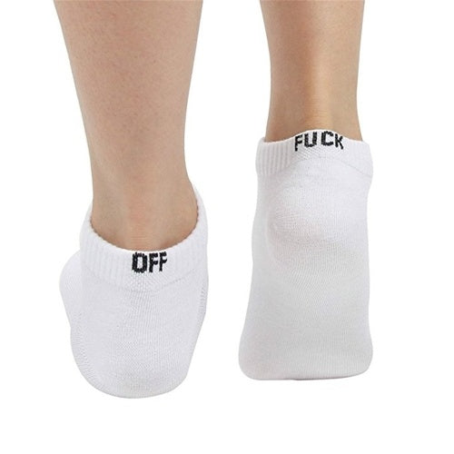 1 Pair Unique Words Cotton Boat Socks