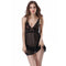 Sexy Women Lingerie Babydoll Lace Dress Set Sleepwear Underwear Transparent Nightwear Panties Set