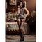 Sexy Women Lingerie Bodystockings Mesh Erotic Bodysuit Open Crotch Sleepwear Underwear Black