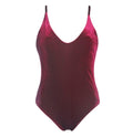 New Women Velvet One Piece Swimsuit Swimwear Cross Strap Bathing Suit Beachwear Backless Monokini