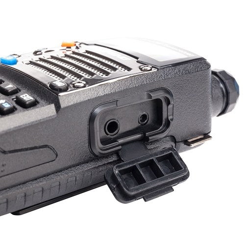 BAOFENG UV-5XP 7.4 فولت 3000 مللي أمبير 8 واط ثنائي النطاق لاسلكي تخاطب سماعة أسود