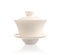 Zhen Chang Shun White Ceramic Gaiwan 100ml 3.4 fl oz