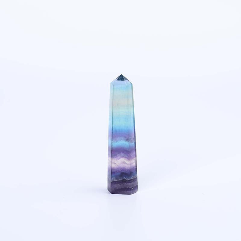 Genuine Premium Fluorite Crystal Decoration - Blue