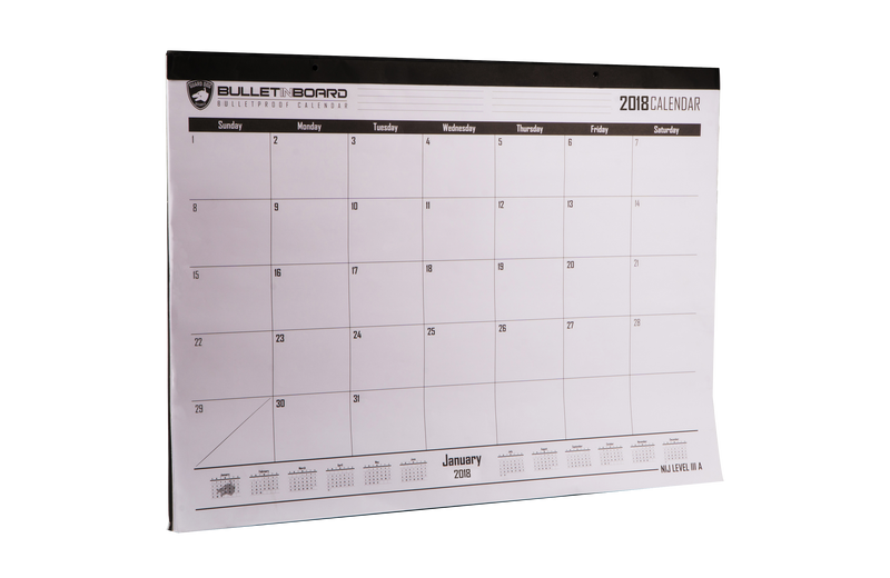 BulletinBoard Bulletproof Wall Calendar