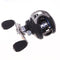 LMA200 10+1BB Ball Bearings Left Hand Bait Casting Fishing Reel High Speed 6.3:1 Black