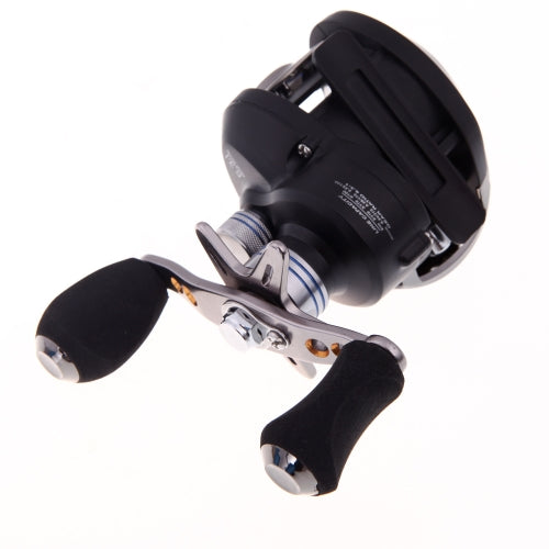 LMA200 10+1BB Ball Bearings Left Hand Bait Casting Fishing Reel High Speed 6.3:1 Black