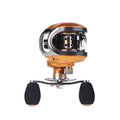 LMA200 10+1BB Ball Bearings Left Hand Bait Casting Fishing Reel High Speed 6.3:1 Black