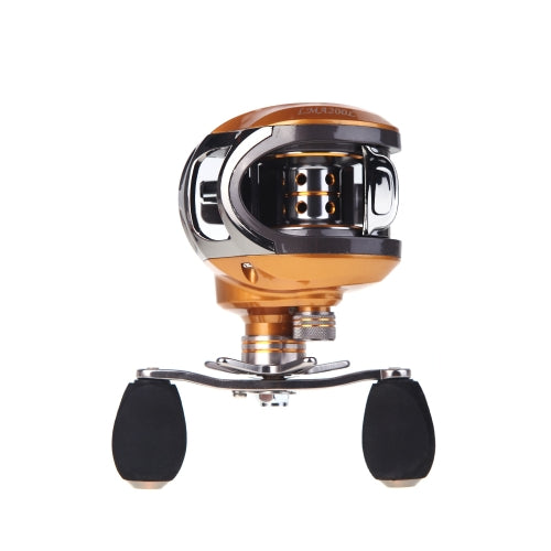 LMA200 10+1BB Ball Bearings Left Hand Bait Casting Fishing Reel High Speed 6.3:1 Black