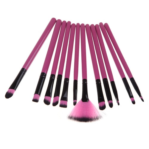 Wood Professional 22Pcs Makeup Brush Kit Cosmetic Make Up Set with Pouch Bag